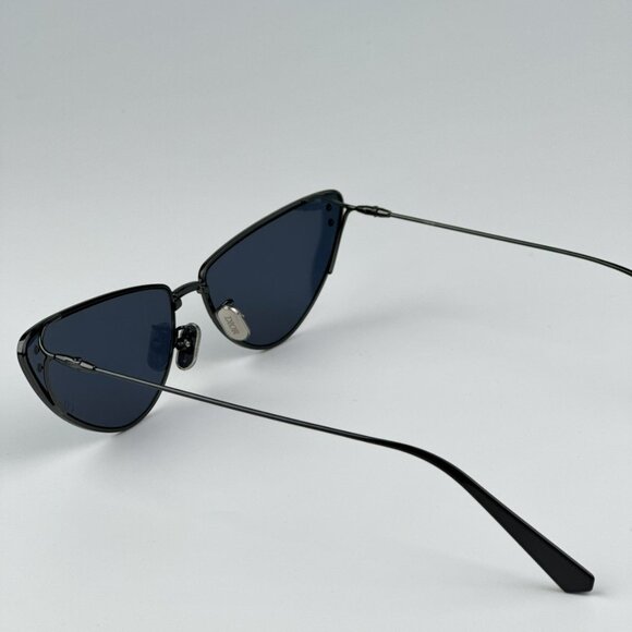 Dior MISSDIOR B1U H4B0 BRAND NEW Sunglasses Gunmetal Blue Unisex Metal Cat Eye main image 13